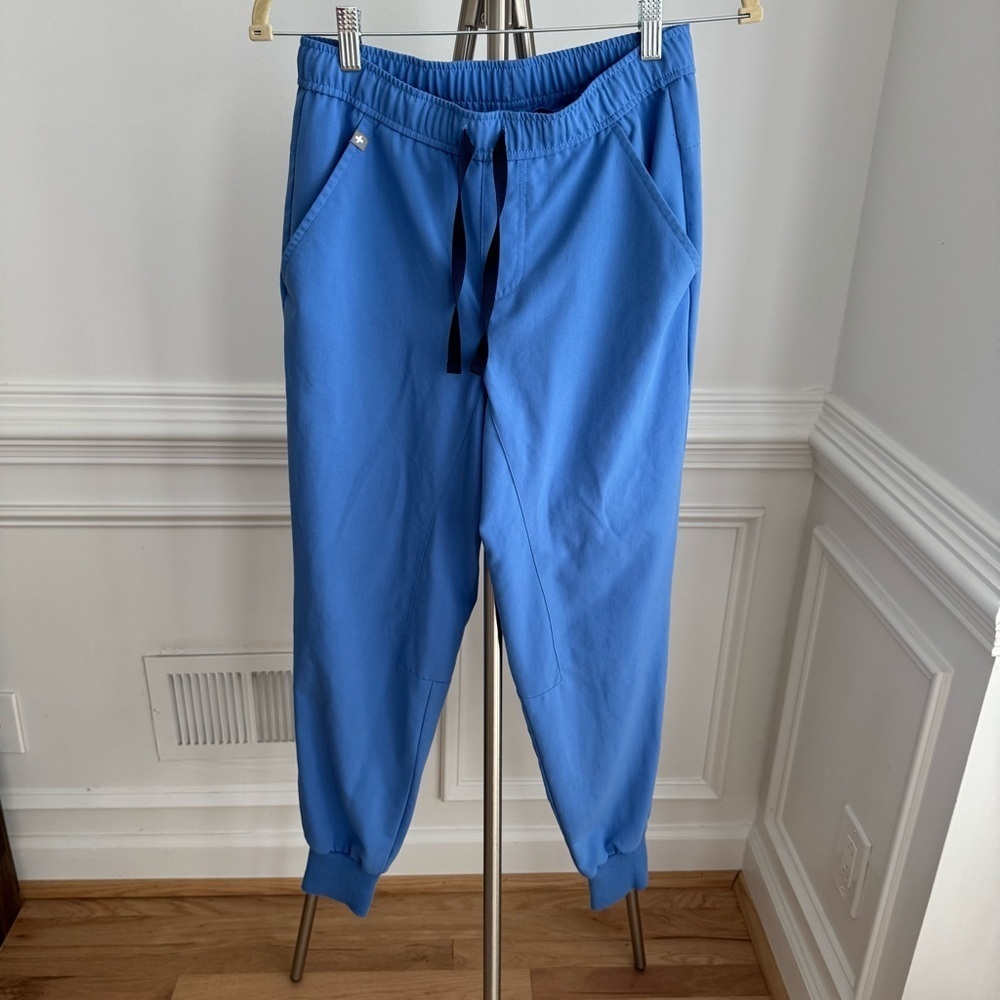 Figs Royal Blue Scrubs Joggers Size XS/S